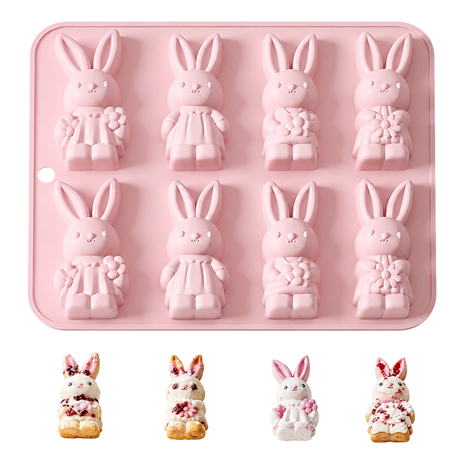 Bunny Cake Mold - Professional Cake Mold Bunny Shape Chocolate