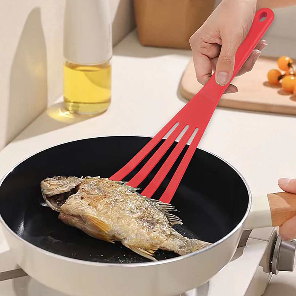 1PC Silicone Inclined Drain Sh - Okonomiyaki Spatula recension och pris