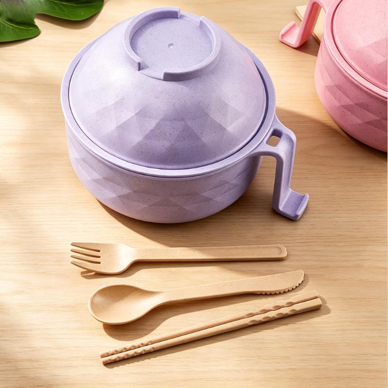 6pcs Noodle Soup Bowl with Lid - Dim Sum Basket recension och pris