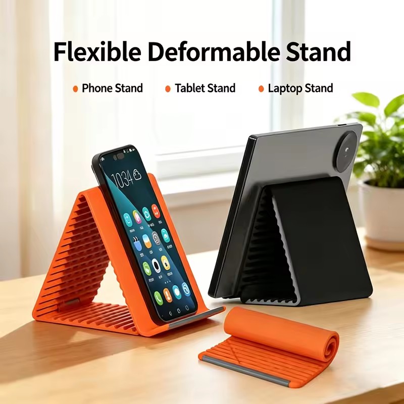 Portable Silicone Mobile Phone - Taco Stand Holder recension och pris