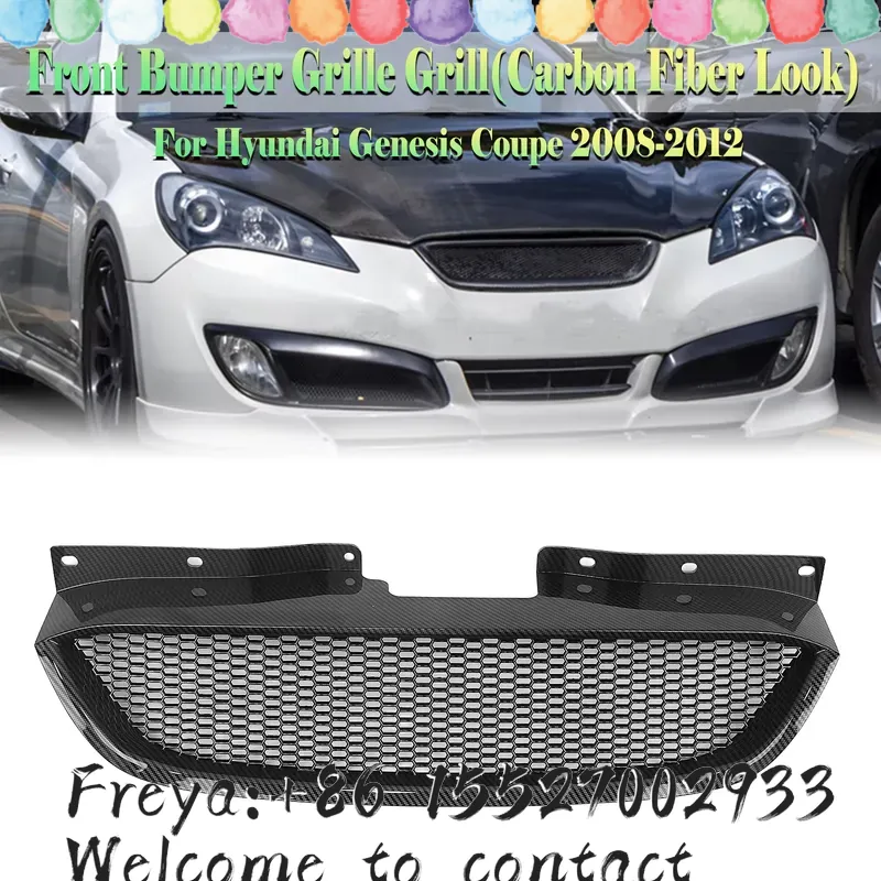 Front Grille Grill For Genesis - Crepe Pan Carbon recension och pris