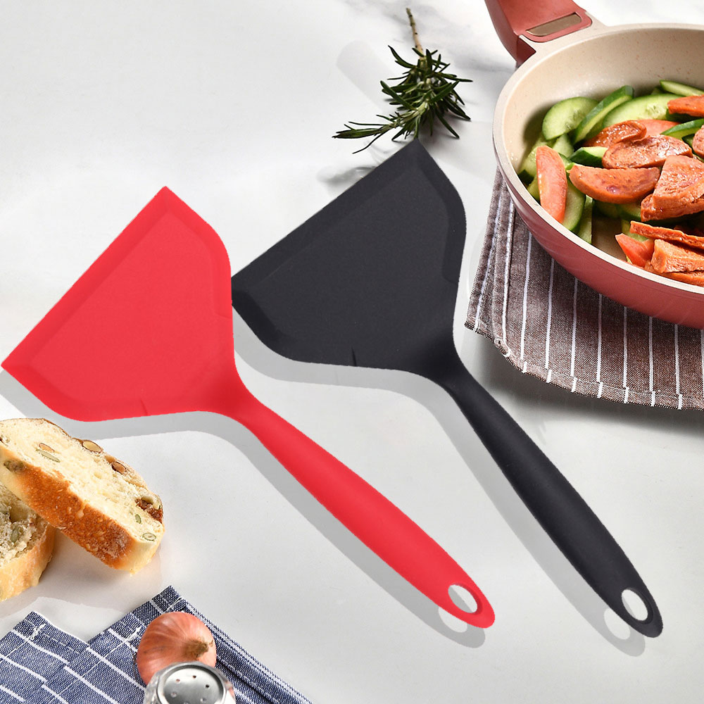 Red BK Non-Stick Silicone Turn - Okonomiyaki Spatula recension och pris