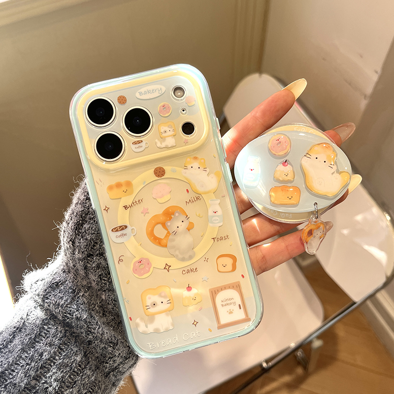 Kawaii Cartoon Bread Cat Magne - Taco Stand Holder recension och pris