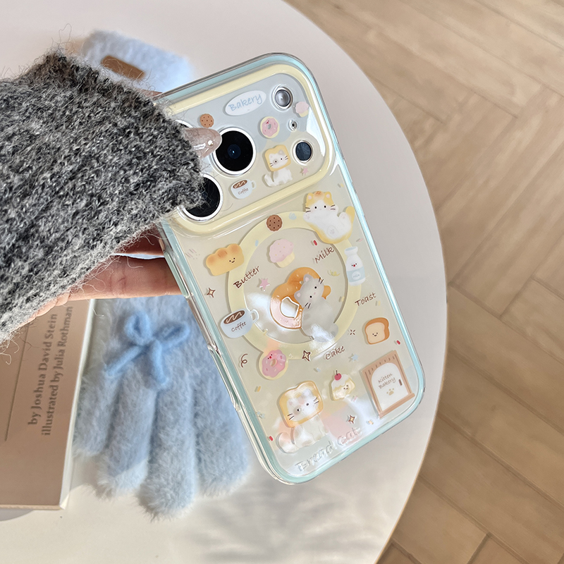 Kawaii Cartoon Bread Cat Magne - Taco Stand Holder recension och pris