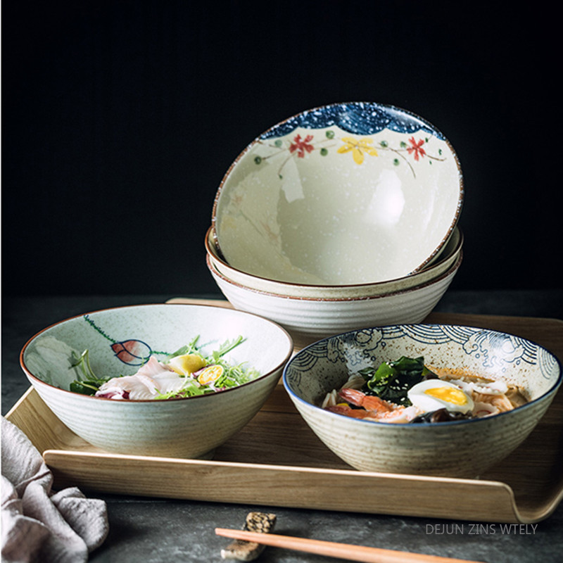 8-inch Ceramic Noodle Bowl Jap - Dim Sum Basket recension och pris