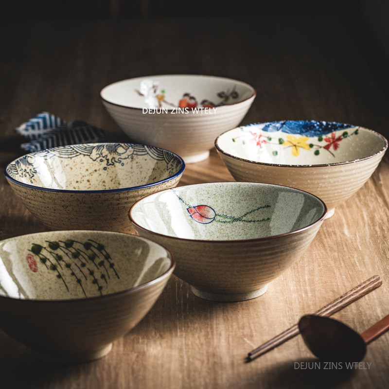8-inch Ceramic Noodle Bowl Jap - Dim Sum Basket recension och pris